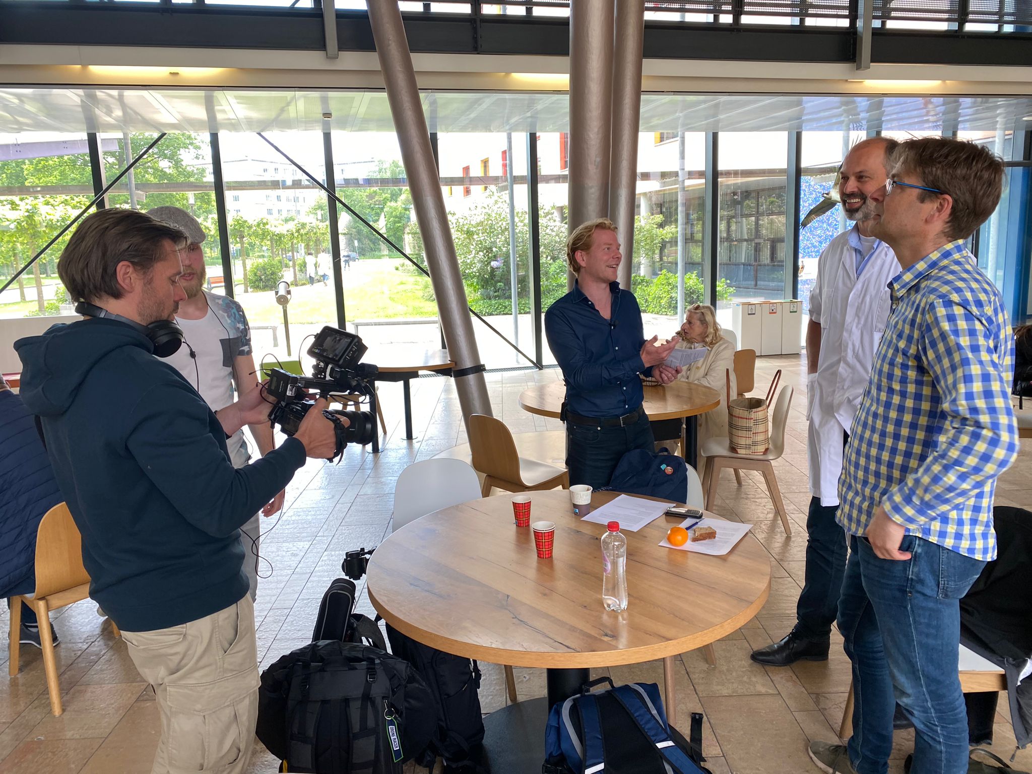 Gijs Rademaker in gesprek met Ronald Jansen